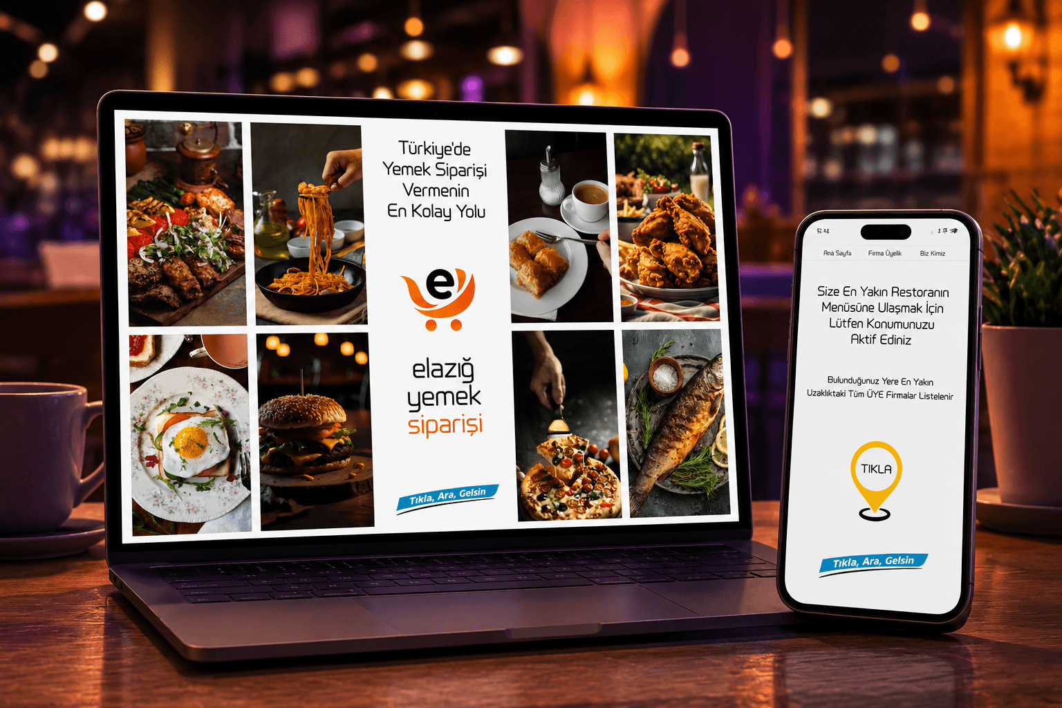 Elazığ Market web ve mobil showcase görseli